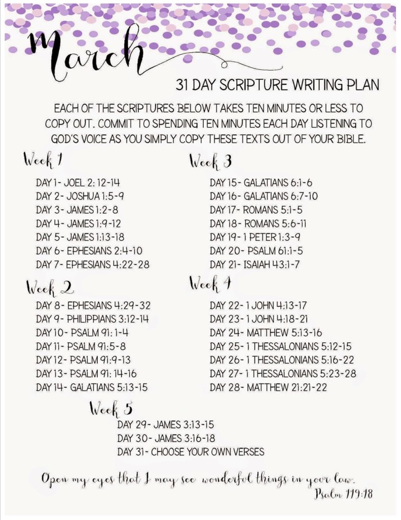 march scripture writing plan.pub